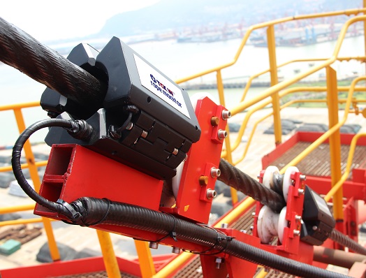 Автоматическая система диагностической проверки в режиме реального времени стального сердечника транспортерной ленты