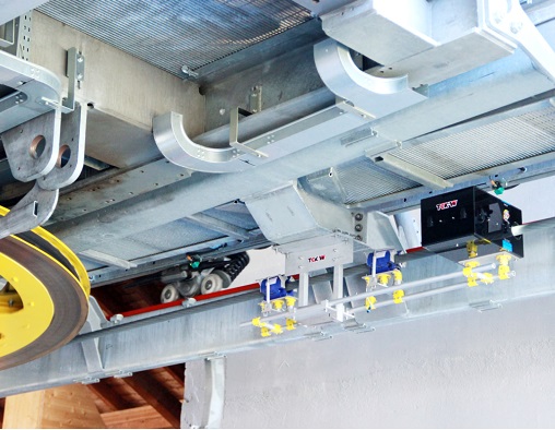 Автоматическая система диагностической проверки в режиме реального времени стального сердечника транспортерной ленты