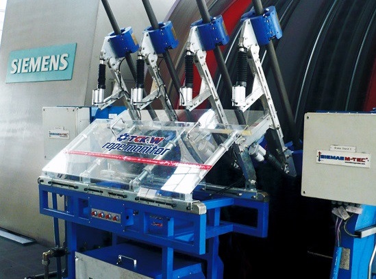 Автоматическая система диагностической проверки в режиме реального времени стального сердечника транспортерной ленты