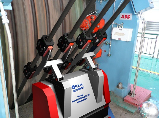 Автоматическая система диагностической проверки в режиме реального времени стального сердечника транспортерной ленты