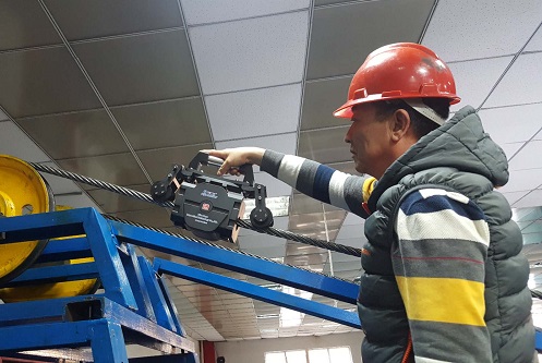 Автоматическая система диагностической проверки в режиме реального времени стального сердечника транспортерной ленты