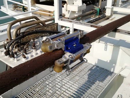 Автоматическая система диагностической проверки в режиме реального времени стального сердечника транспортерной ленты