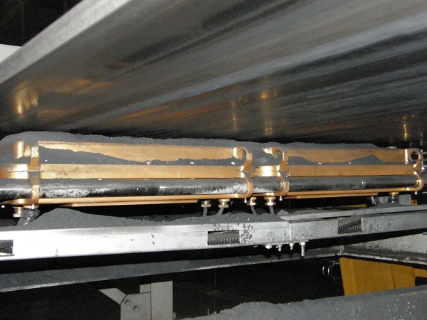 Автоматическая система диагностической проверки в режиме реального времени стального сердечника транспортерной ленты